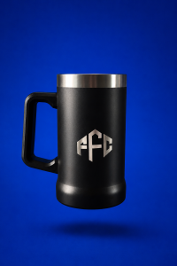 Caneca Térmica FFC de Aço Inox 700ml Preta