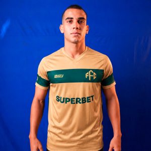 Camisa de Aquecimento Dourada - Feira FC 2026